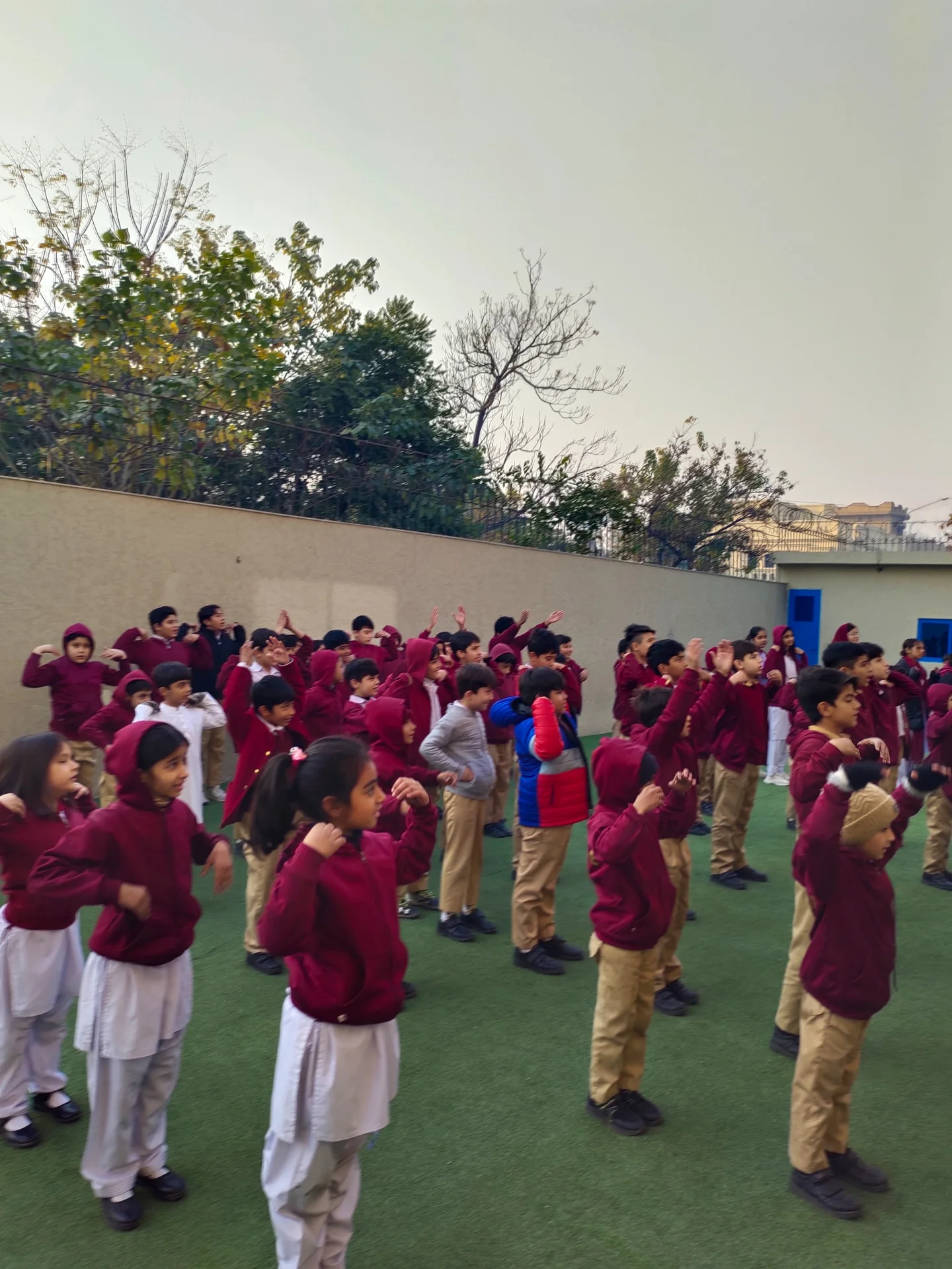 Student receiving learning guidance and support